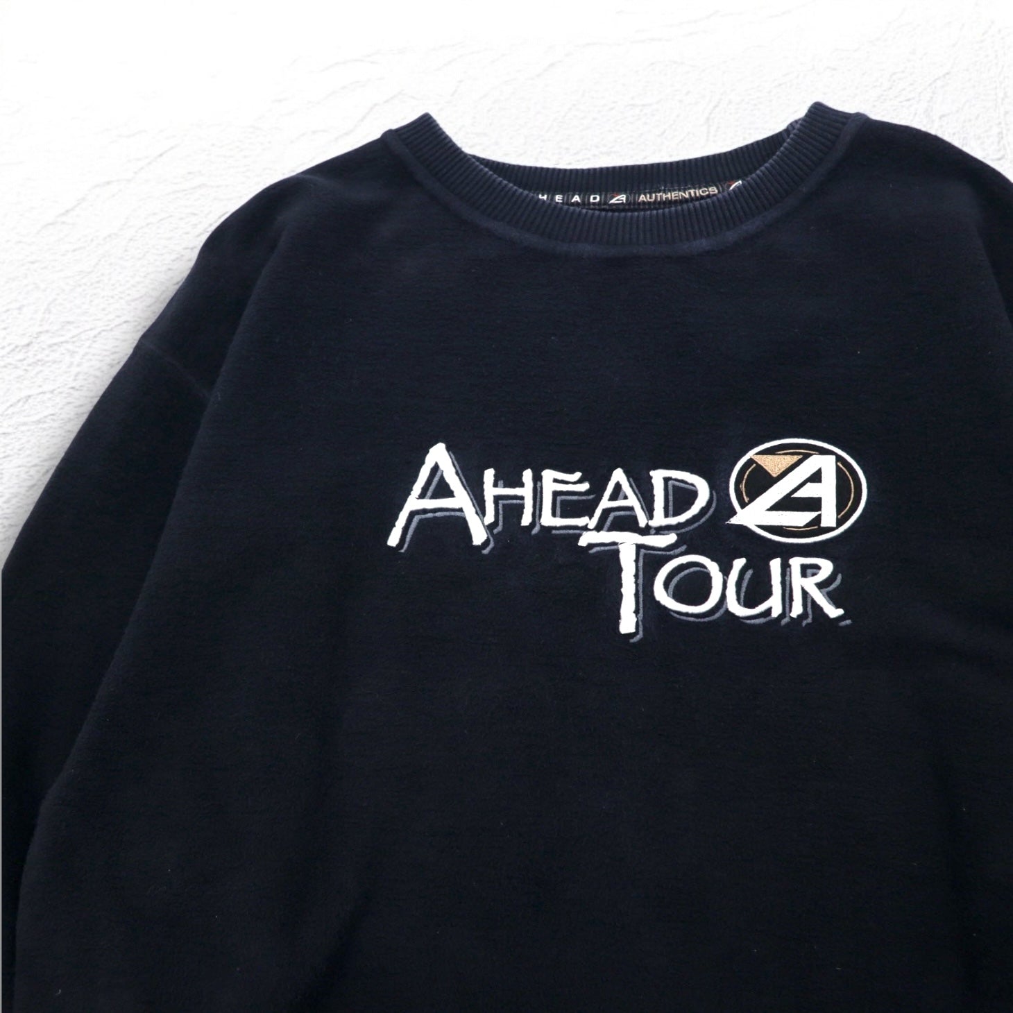 Vintage anni '90 Canada Made Felpa AHEAD AUTHENTICS Prodotta in Canada anni '90 Felpa XL Nera