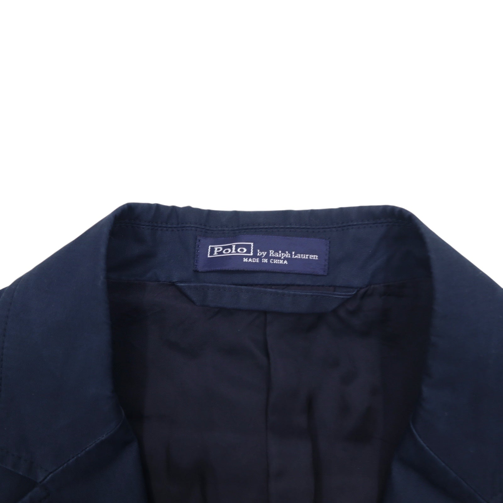 Polo by Ralph Lauren Giacca sartoriale 3 bottoni L blu navy cotone