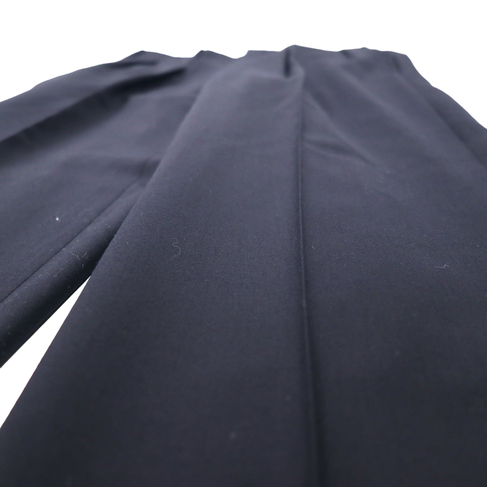 BURBERRY Pantaloni a gamba dritta a 2 pieghe 88 Blu scuro Lana Gabardine Prodotto in Giappone