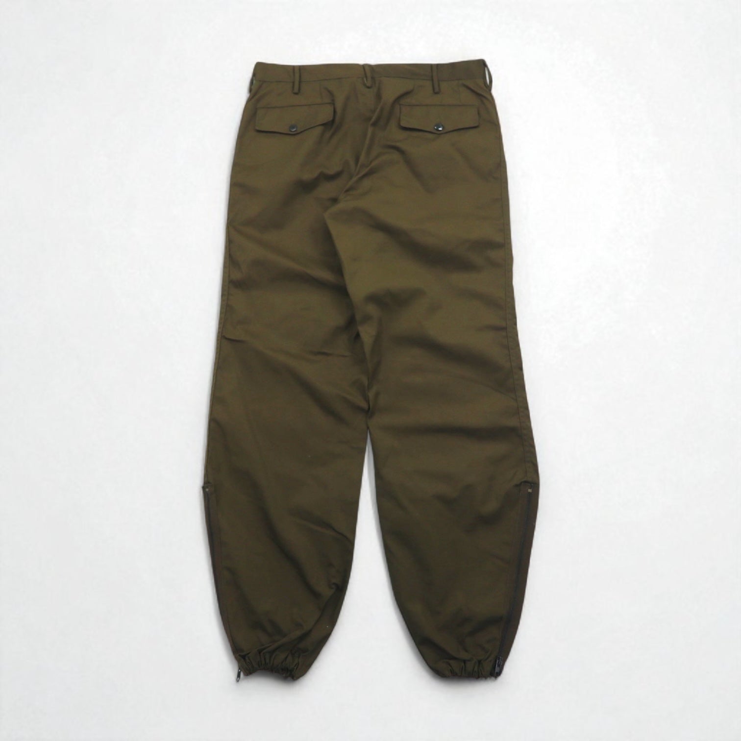 Italian Army Anni '90 Double Knee Pantaloni Paracadutisti L Khaki Cotone Militare G.DI F.
