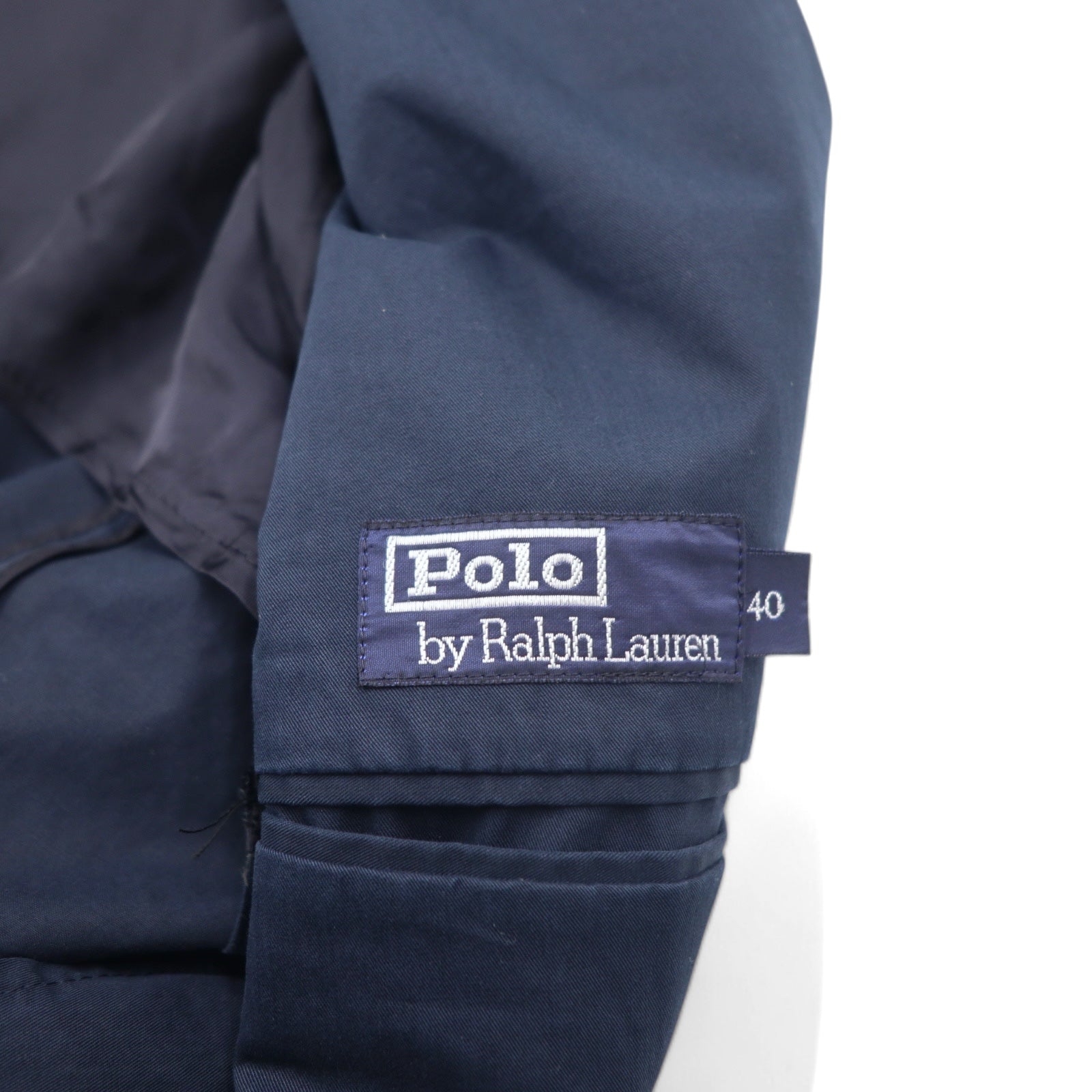 Polo by Ralph Lauren Giacca sartoriale 3 bottoni L blu navy cotone