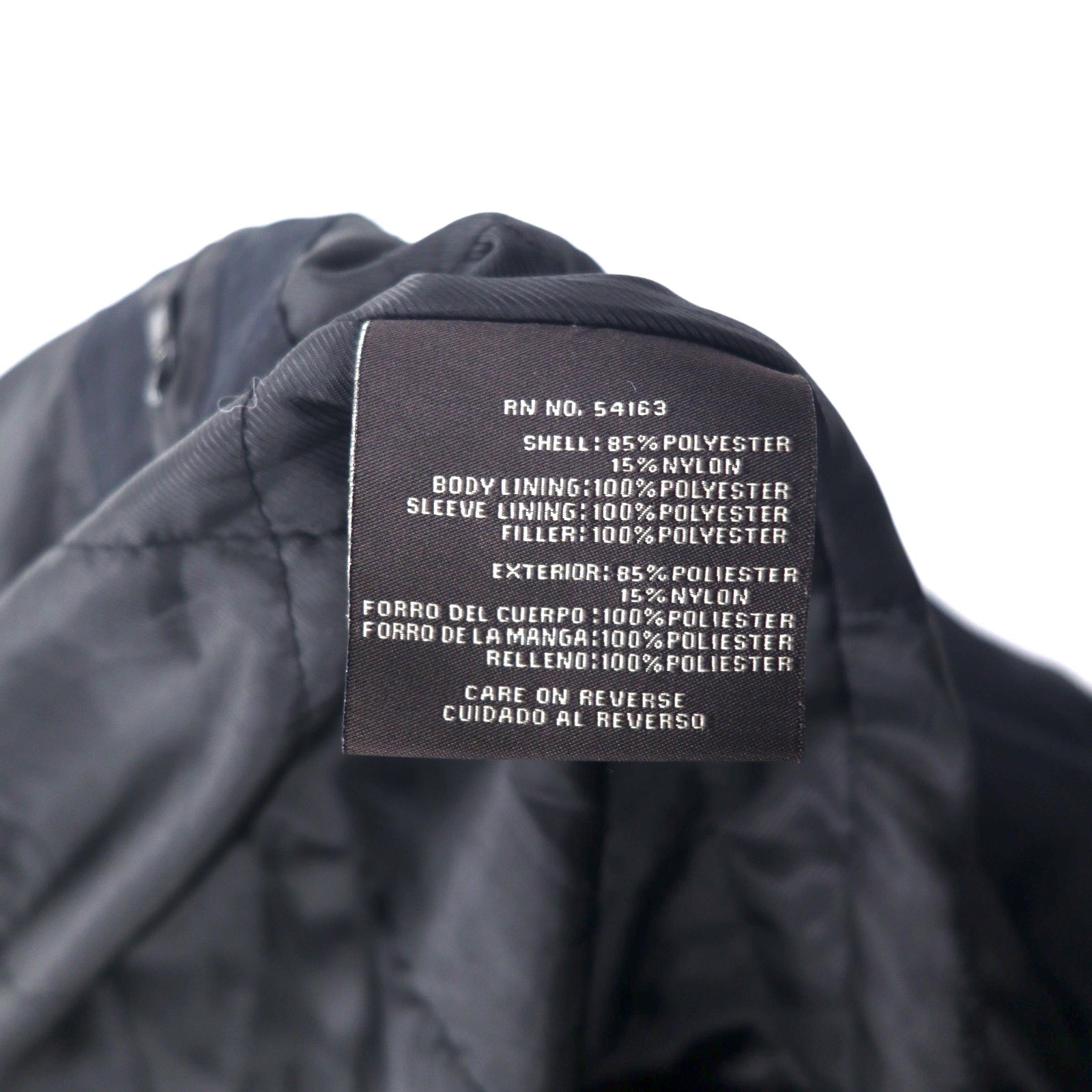 DOCKERS (Levi's) Giacca Harrington in pelle scamosciata, taglia L, colore nero, poliestere