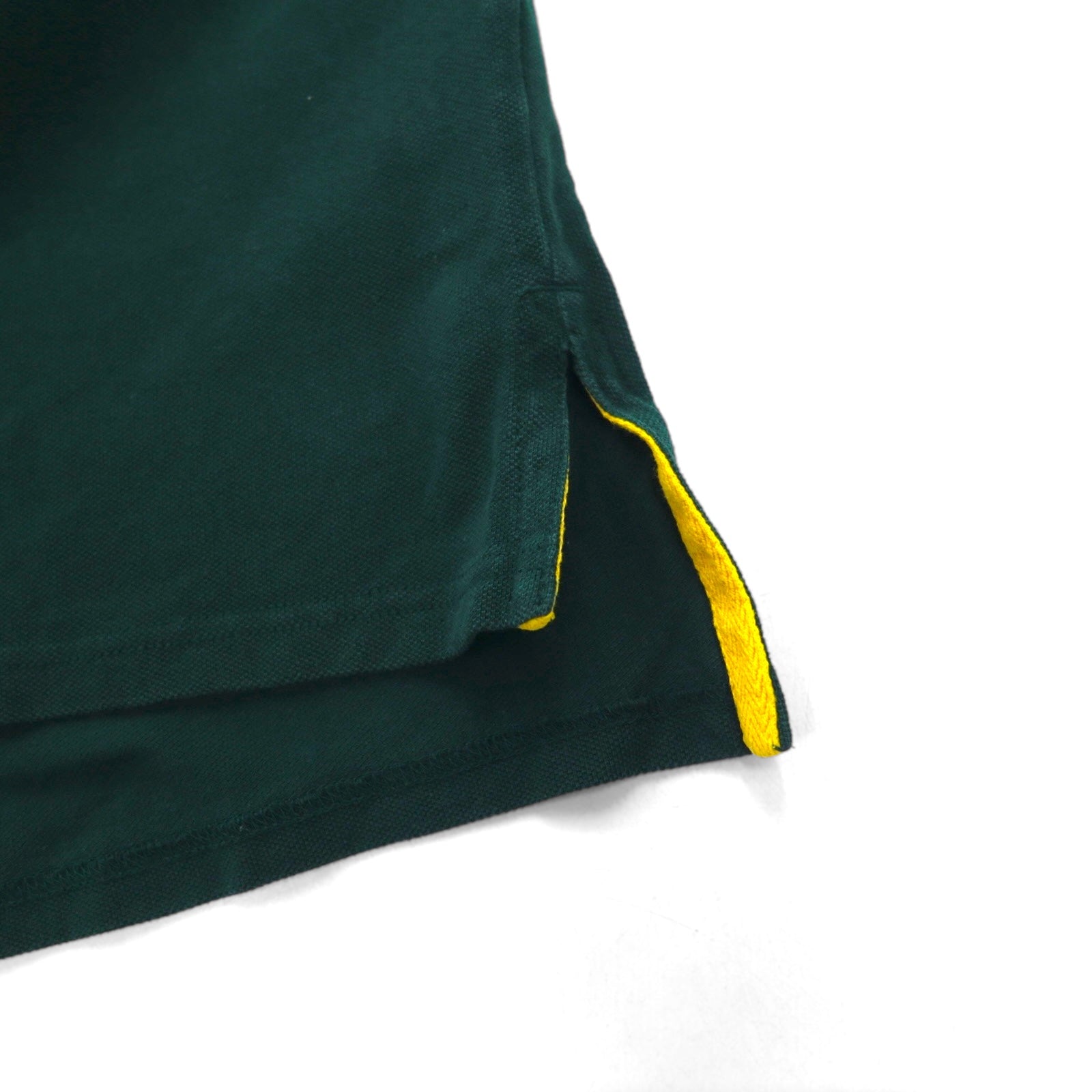 Polo Ralph Lauren Anni '90 Big Pony Ricamato Polo 2XL Verde Cotone Piquet