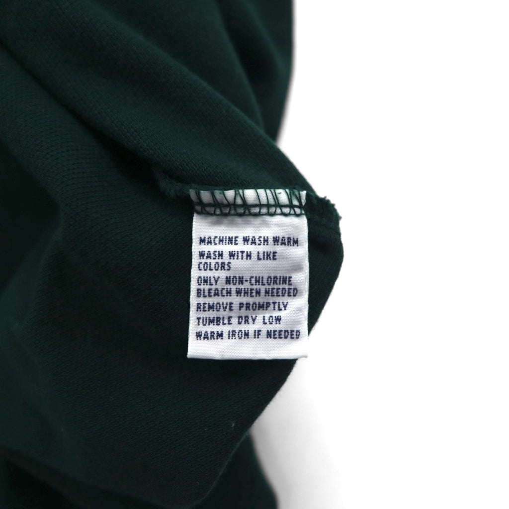 Polo Ralph Lauren Anni '90 Big Pony Ricamato Polo 2XL Verde Cotone Piquet