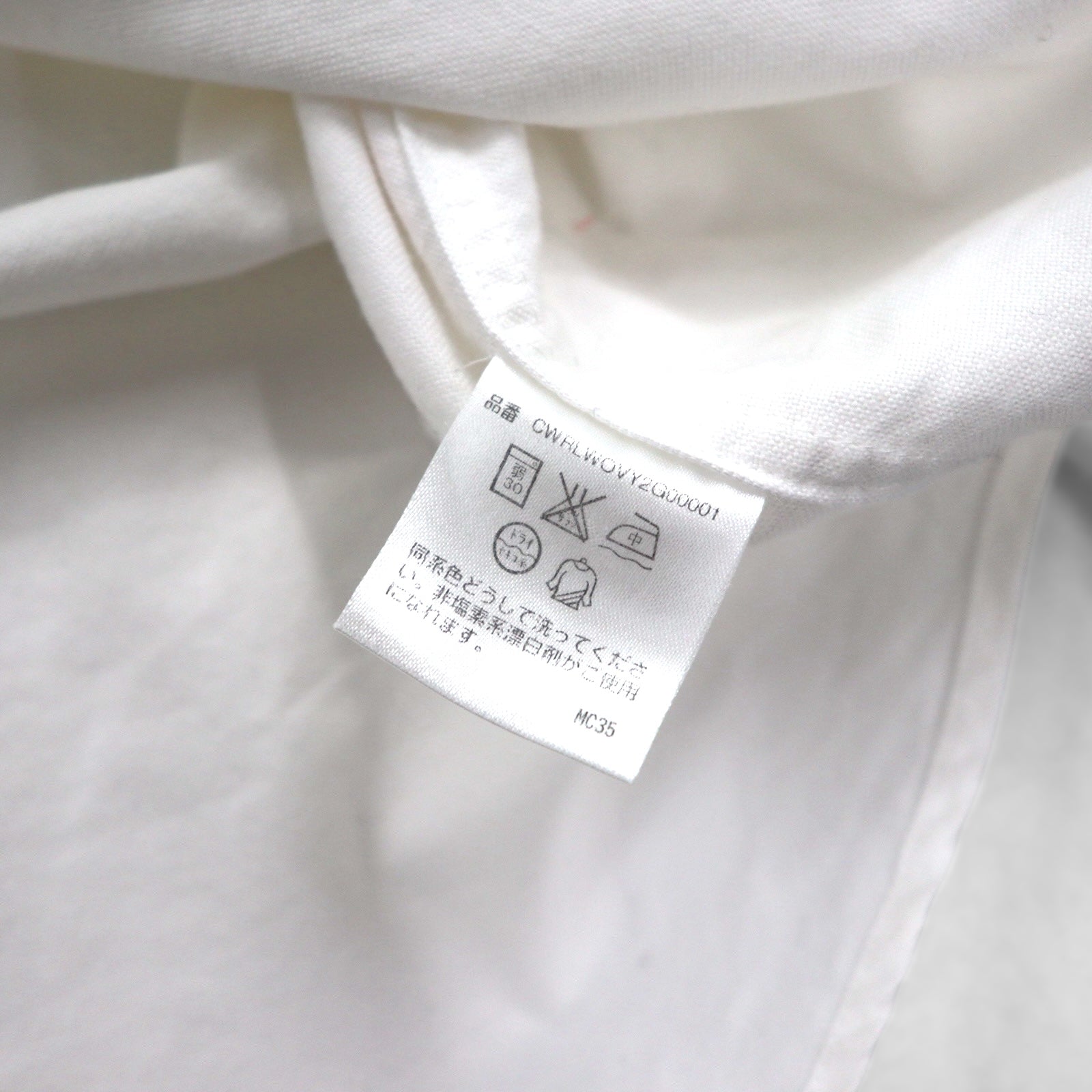 Ralph Lauren 90年代 ビッグポニー オックスフォード ボタンダウン シャツ M ホワイト コットン ナンバリング