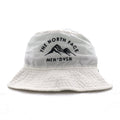 THE NORTH FACE UV Care Stitch Hat Bucket Hat M Bianco Nylon Ricamo Coulisse NN01629