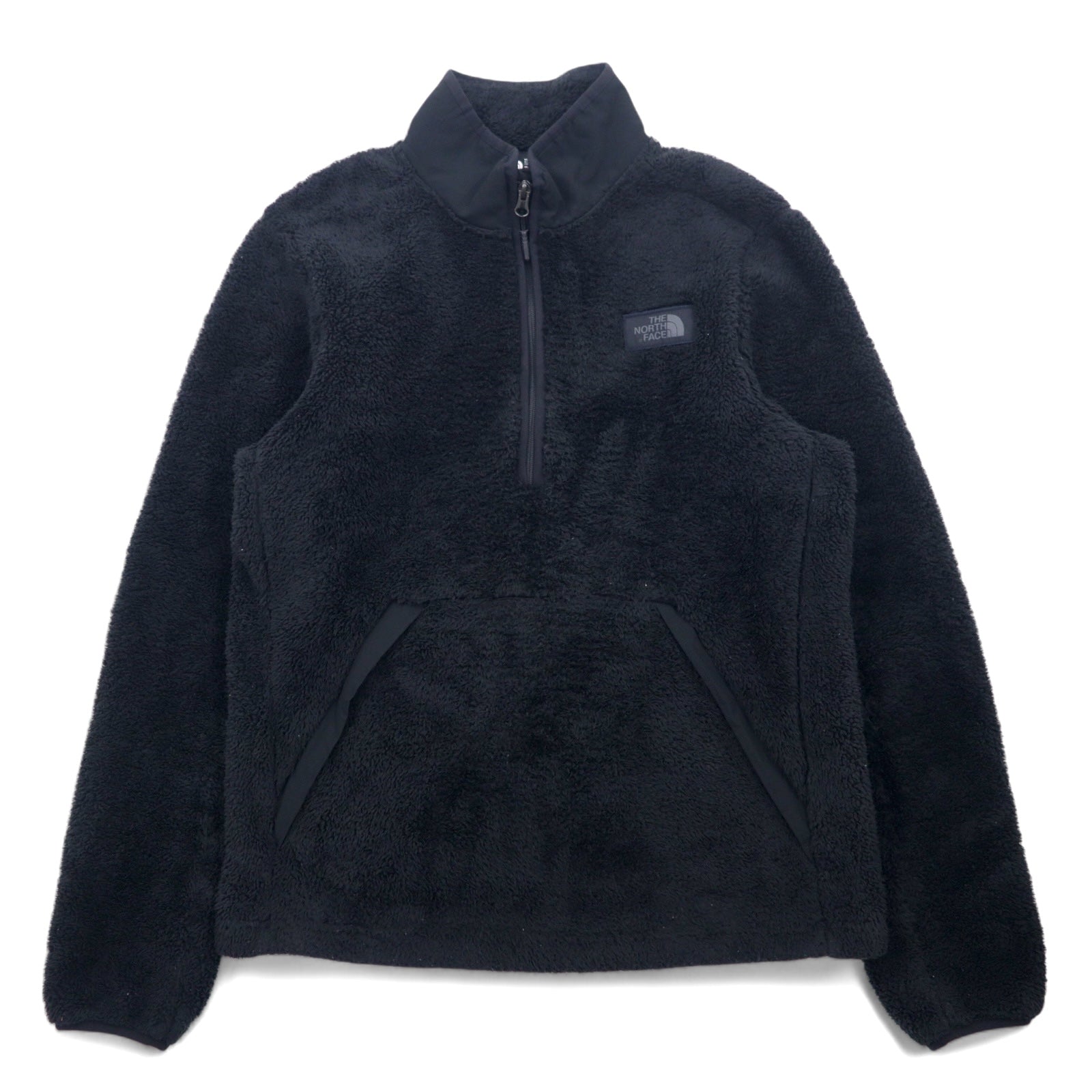 THE NORTH FACE Giacca in pile con mezza zip M Nero Poliestere CAMPSHIRE PULLOVER NF0A33QX