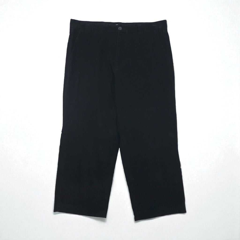 DOCKERS ( Levi's ) 00年代 ワイド コーデュロイ チノパンツ L ブラック CLASSIC FIT コットン