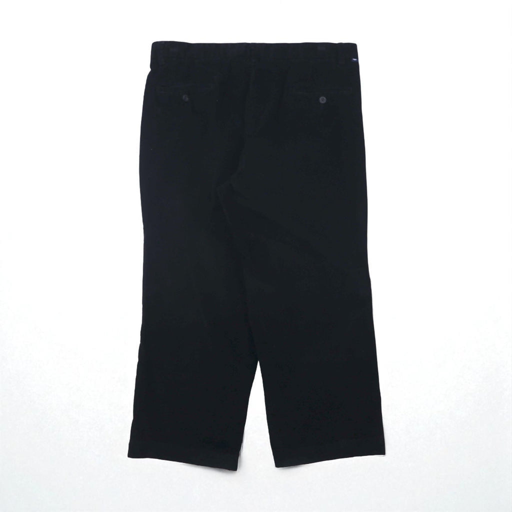 DOCKERS ( Levi's ) 00年代 ワイド コーデュロイ チノパンツ L ブラック CLASSIC FIT コットン