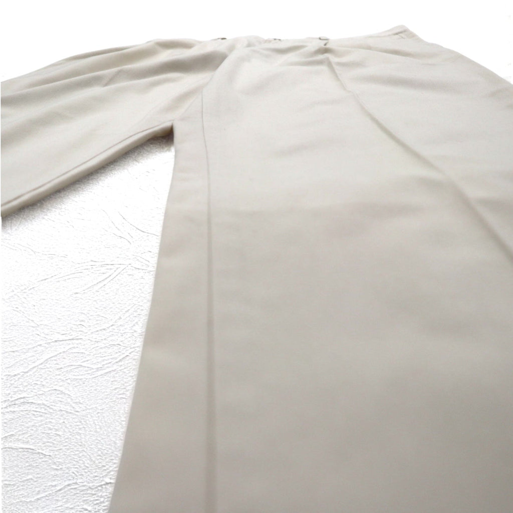 Crocodile Pantaloni Chino con Pinces Dry-Touch L Beige Cotone 1605-08620
