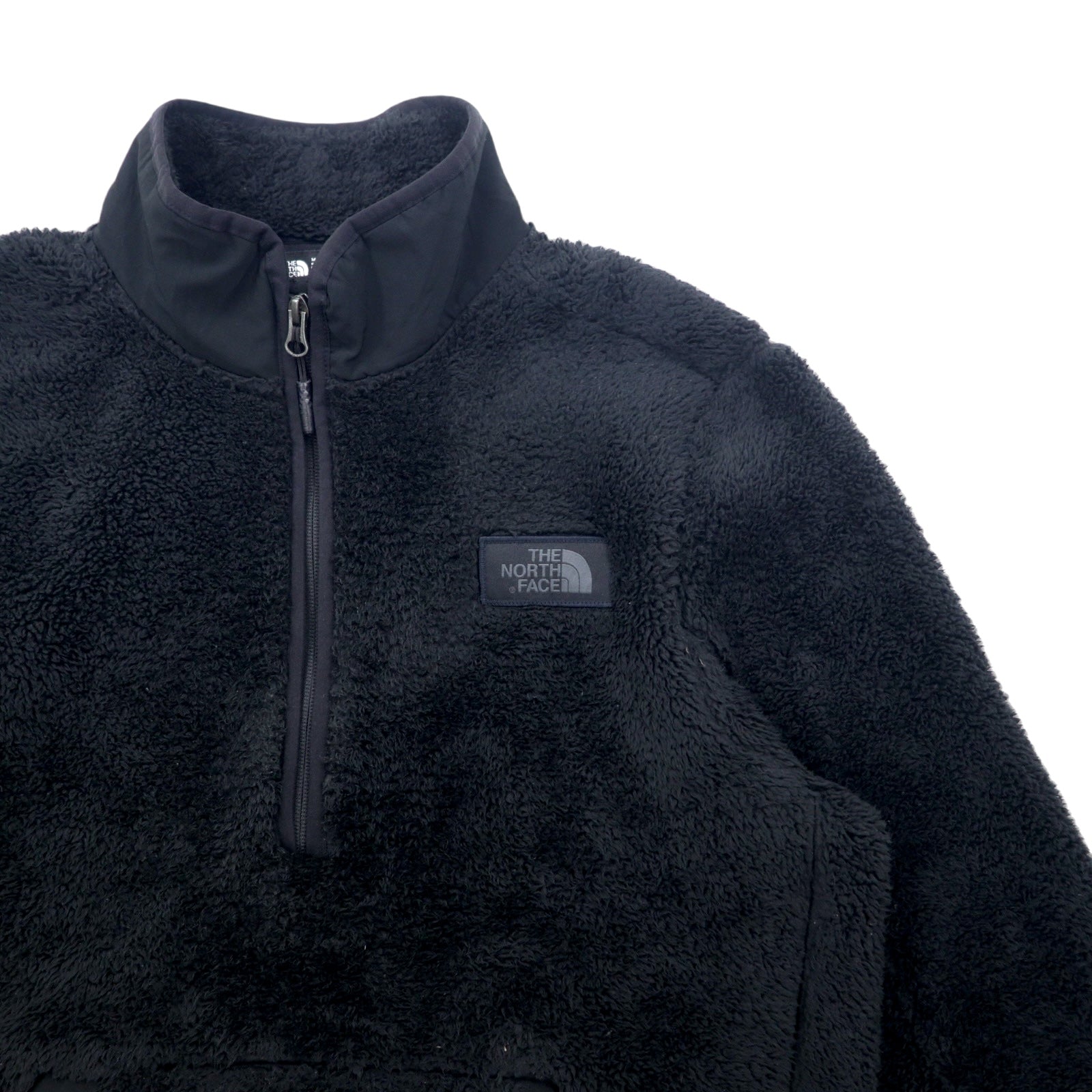 THE NORTH FACE Giacca in pile con mezza zip M Nero Poliestere CAMPSHIRE PULLOVER NF0A33QX