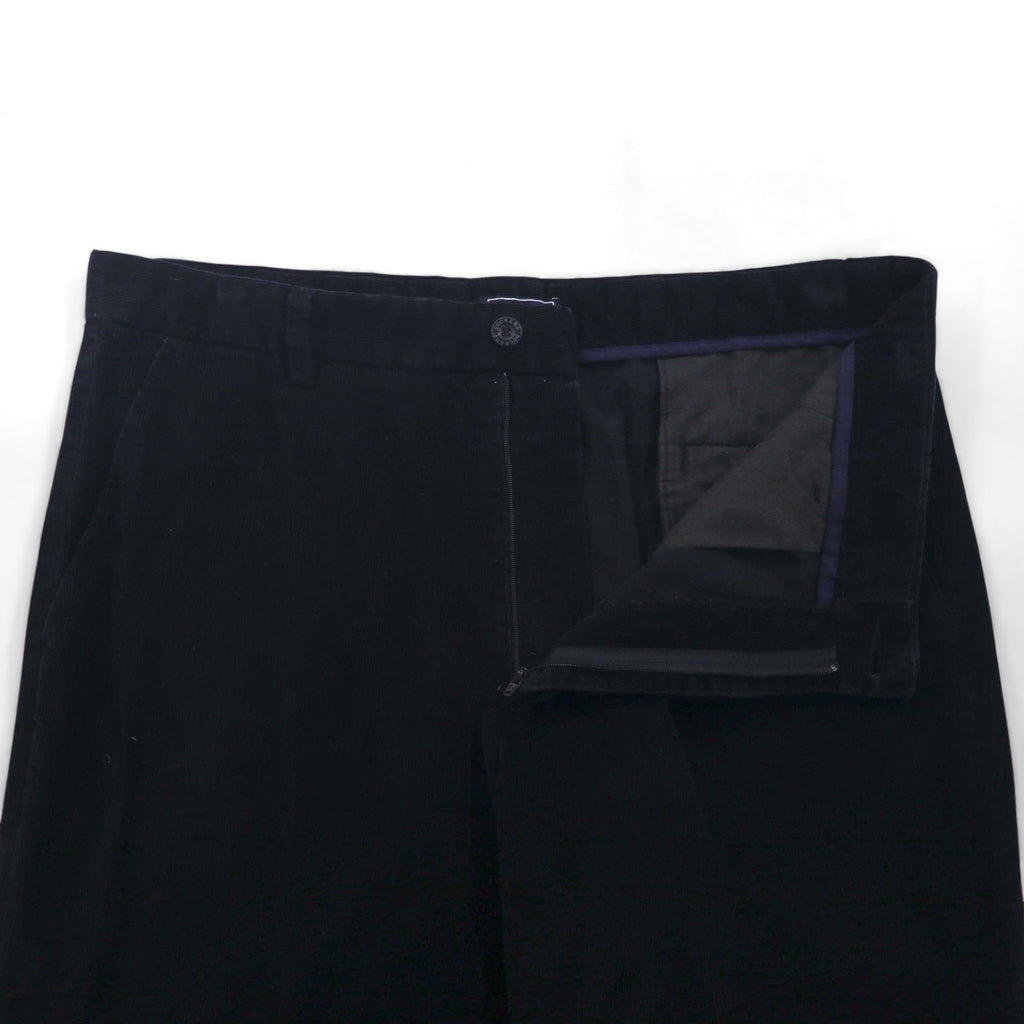 DOCKERS ( Levi's ) 00年代 ワイド コーデュロイ チノパンツ L ブラック CLASSIC FIT コットン