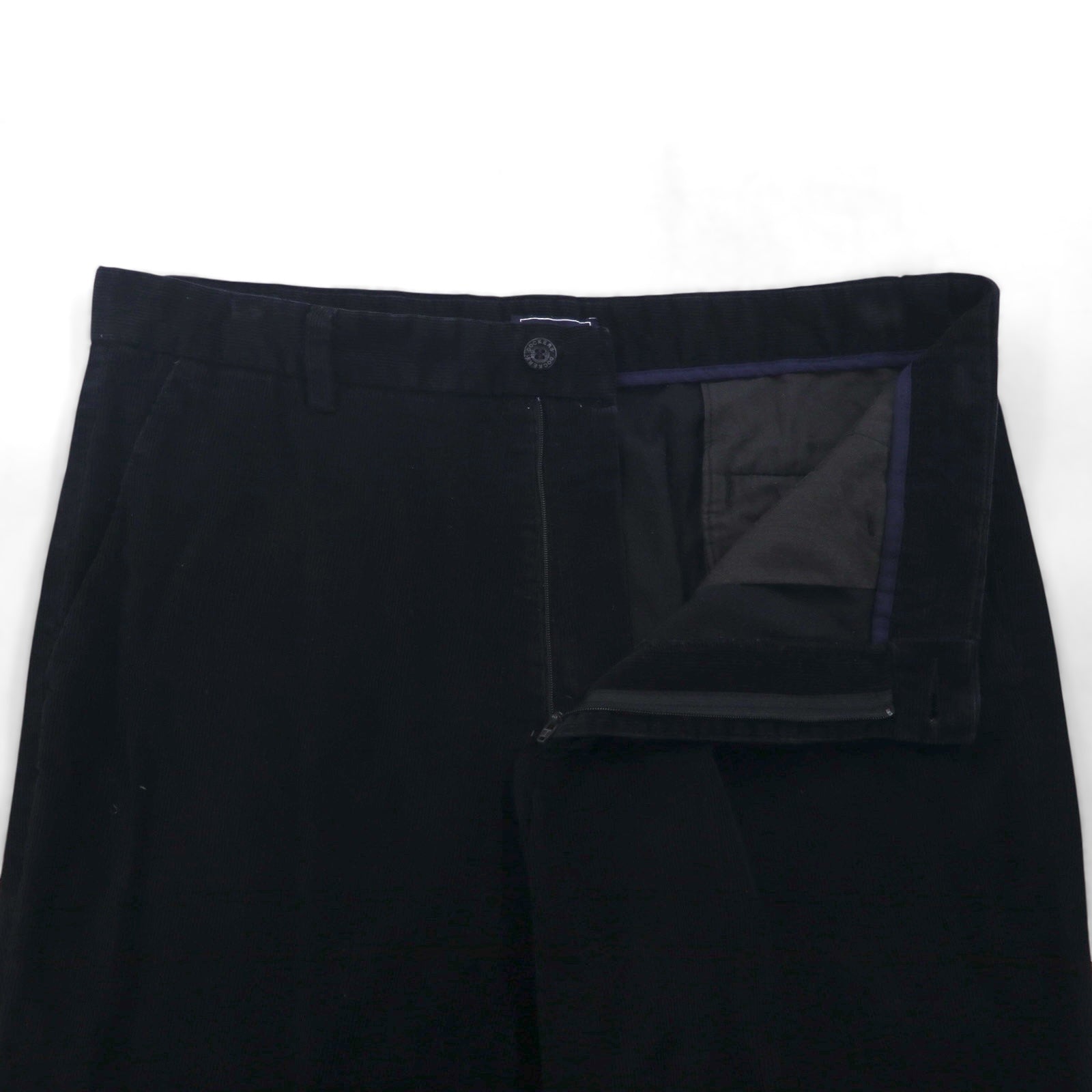 DOCKERS ( Levi's ) 00年代 ワイド コーデュロイ チノパンツ L ブラック CLASSIC FIT コットン