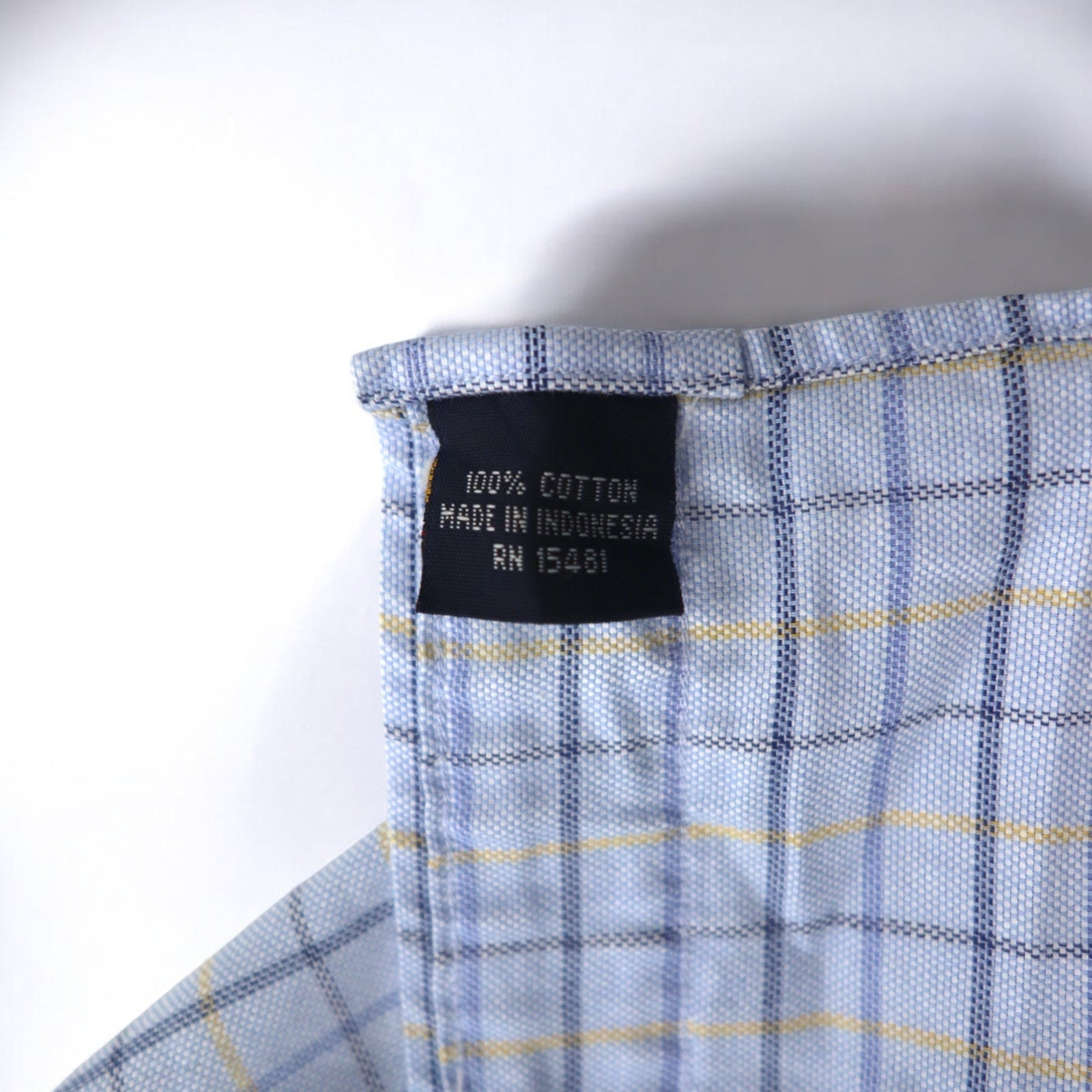 TOMMY HILFIGER 90年代 ビッグサイズ ボタンダウンシャツ L ブルー ウィンドペンチェック