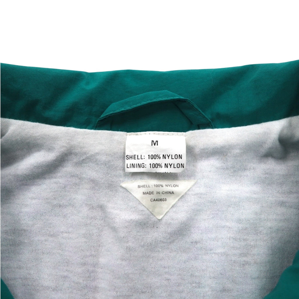 Giacca sportiva Vintage anni '90 IPFU Track Jacket verde taglia M in nylon fantasia