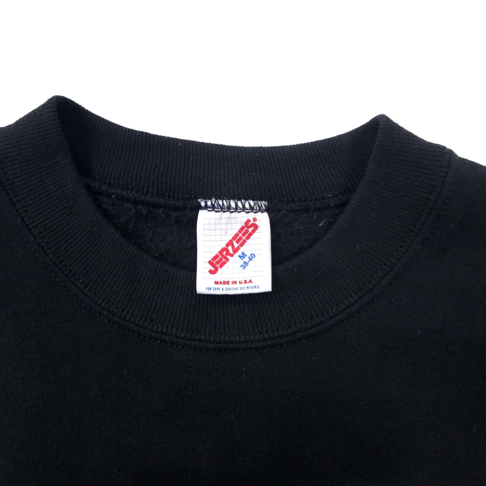 Felpa stampata JERZEES Made in USA anni '90, taglia M, colore nero, in cotone, con stampa "MEMPHIS TENNESSEE"