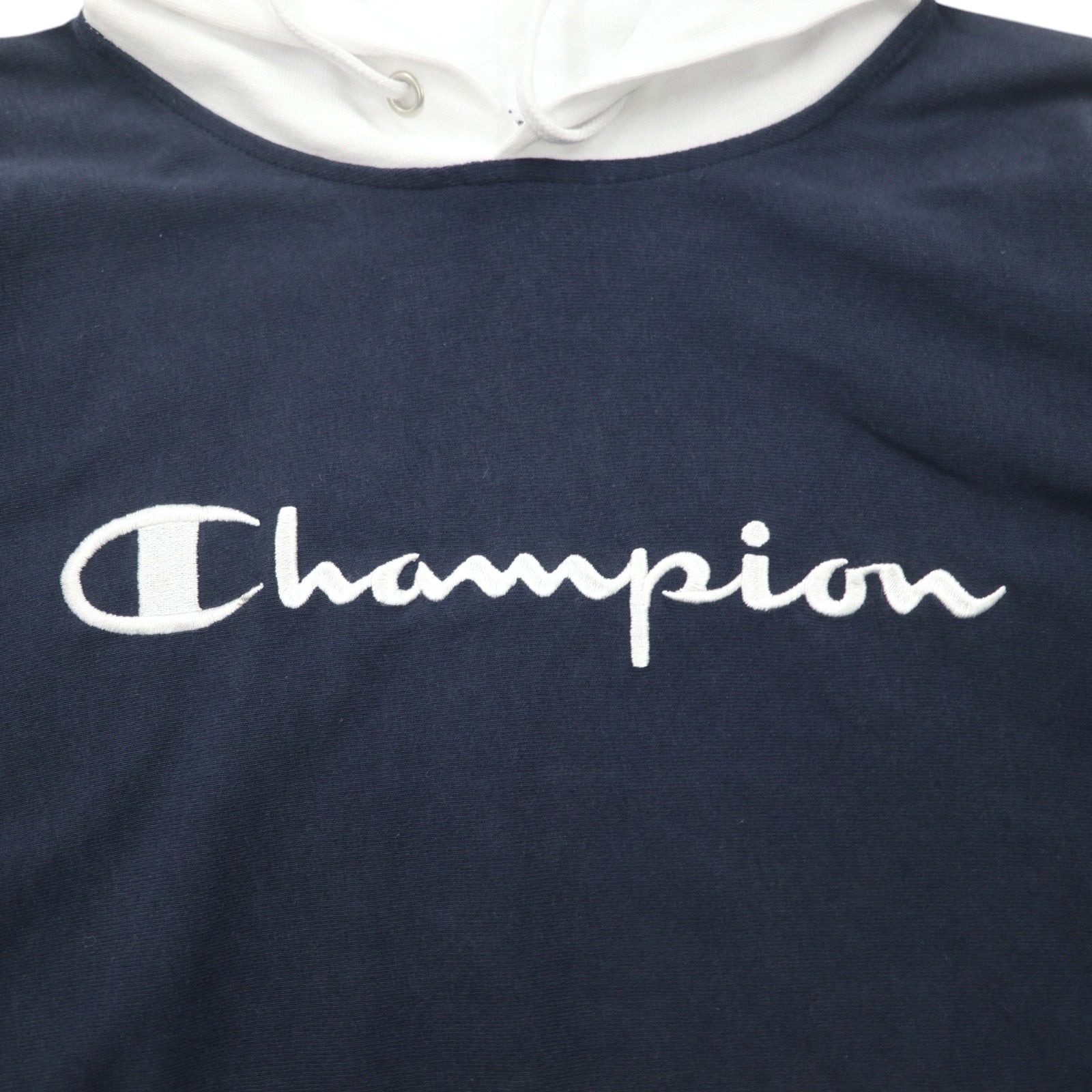 Champion Reverse Weave - Felpa con cappuccio a maniche lunghe, M, blu navy, C3-P408
