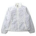 THE NORTH FACE Giacca imbottita trapuntata XL bianca in nylon con imbottitura e logo ricamato