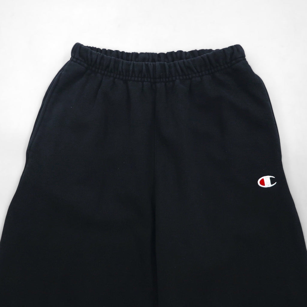 Champion リバースウィーブ REVERSE WEAVE スウェットパンツ M ブラック 青単タグ 復刻