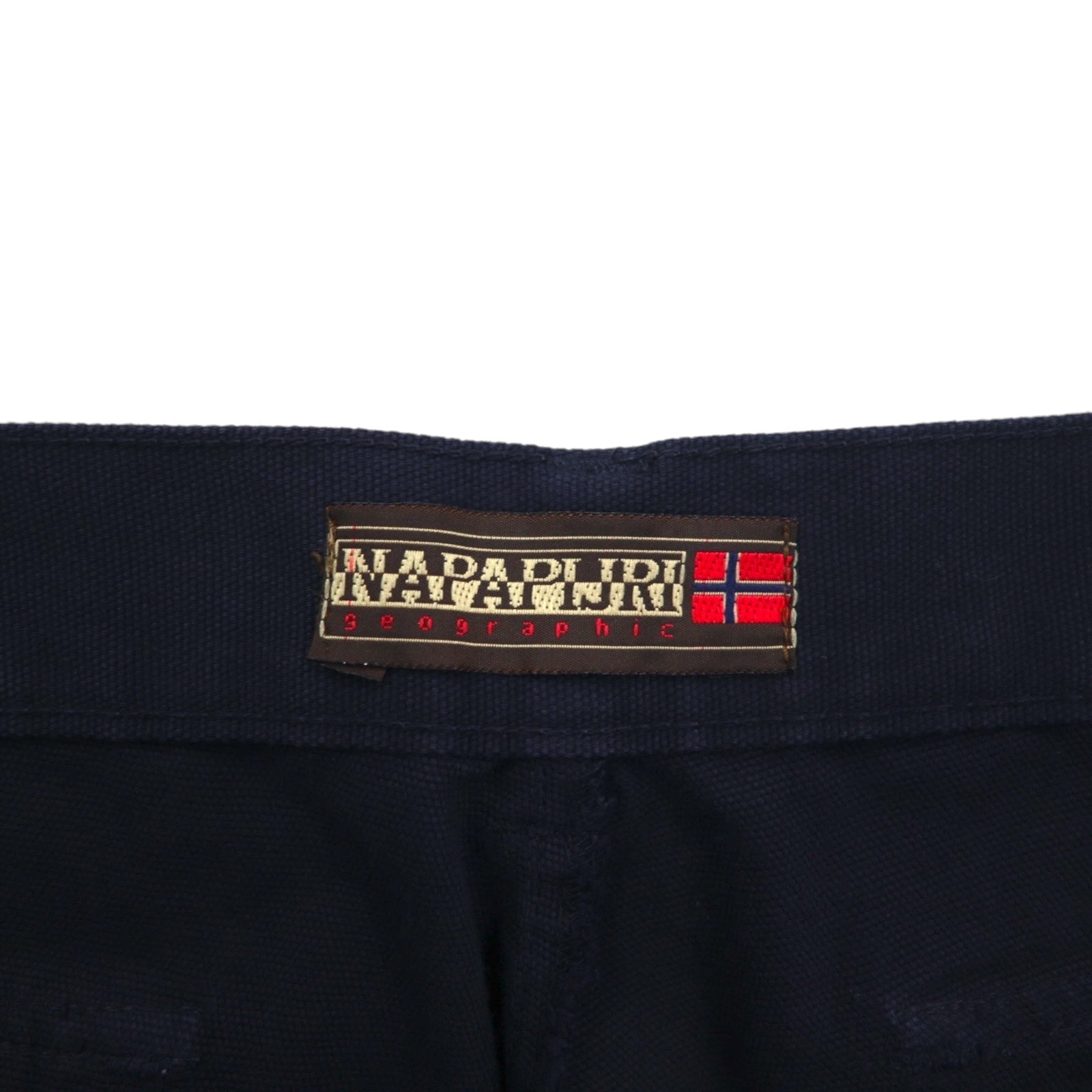 NAPAPIJRI Pantaloni cargo utility Made in Italy XL Blu navy Cotone Tasche con patta