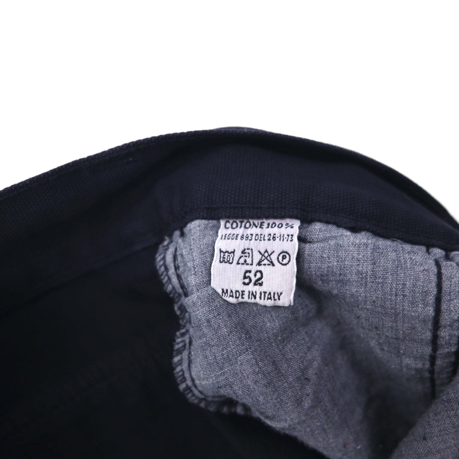 NAPAPIJRI Pantaloni cargo utility Made in Italy XL Blu navy Cotone Tasche con patta