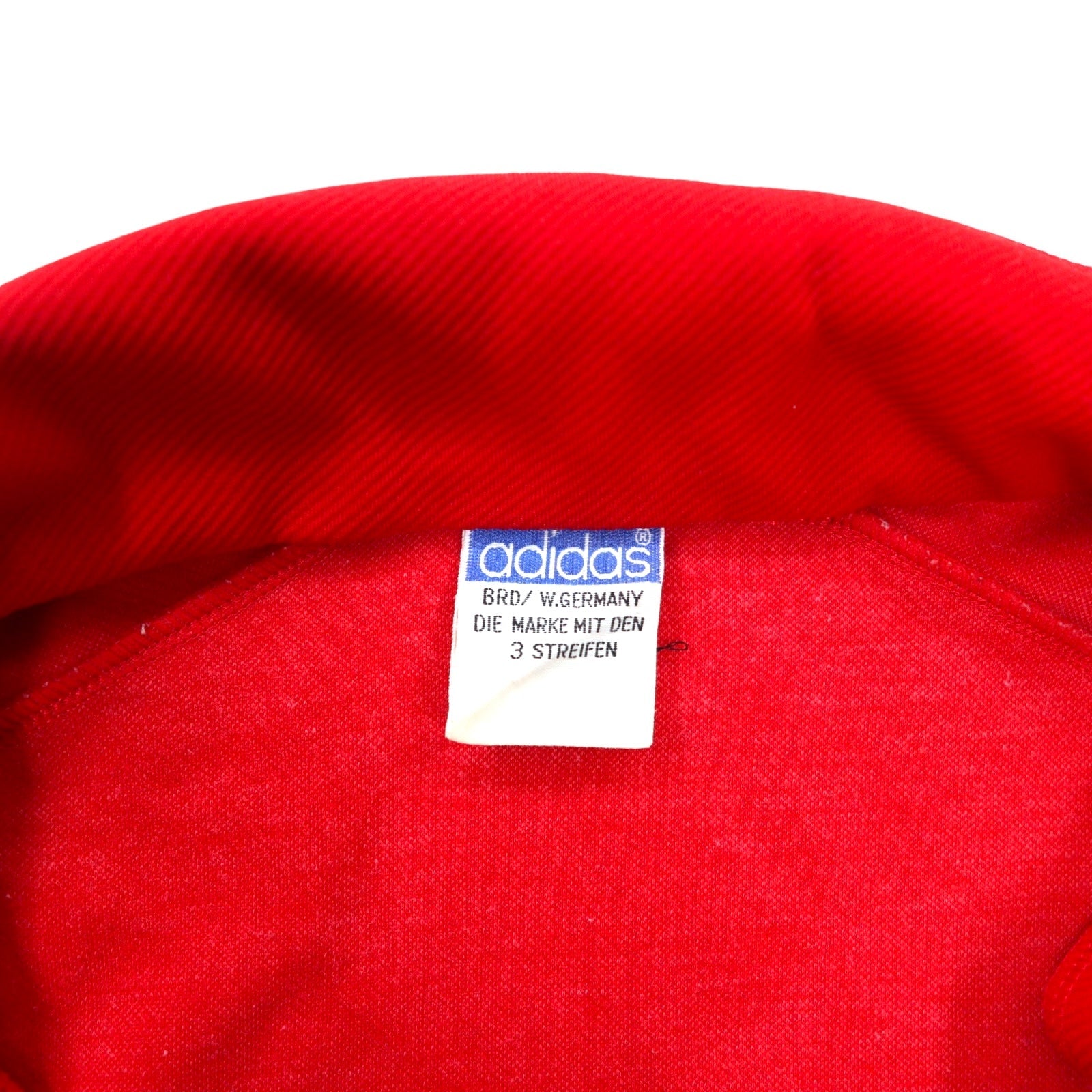 adidas West Germany 70s Track Jacket Tuta O Rosso Poliestere Trifoglio 3 strisce