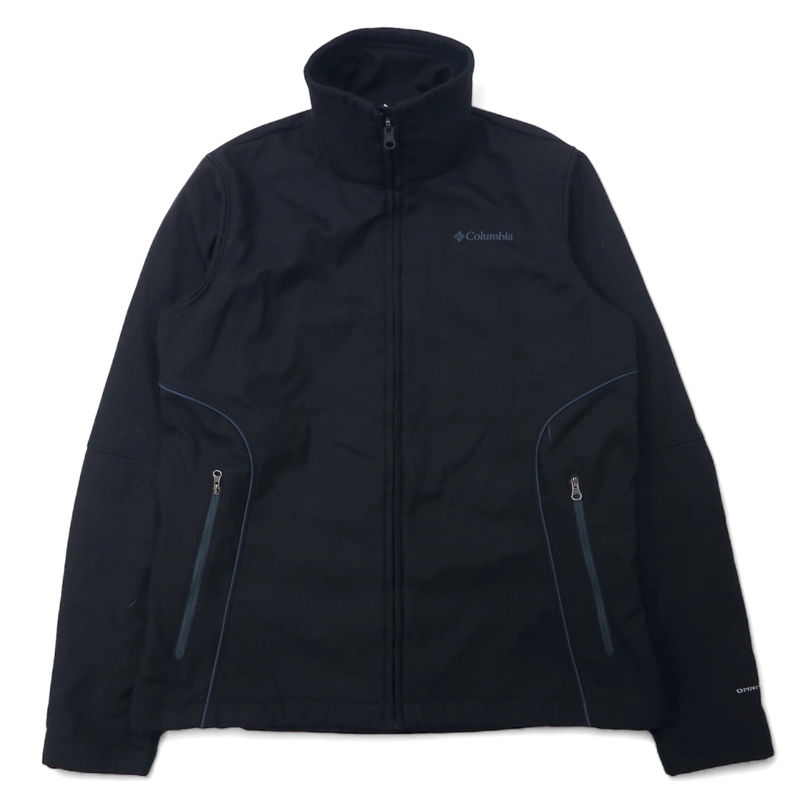 Columbia 3WAY Giacca a Vento Softshell M Nera Nylon OMNI-TECH Impermeabile Fodera in Pile Cappuccio Rimovibile INTERCHANGE