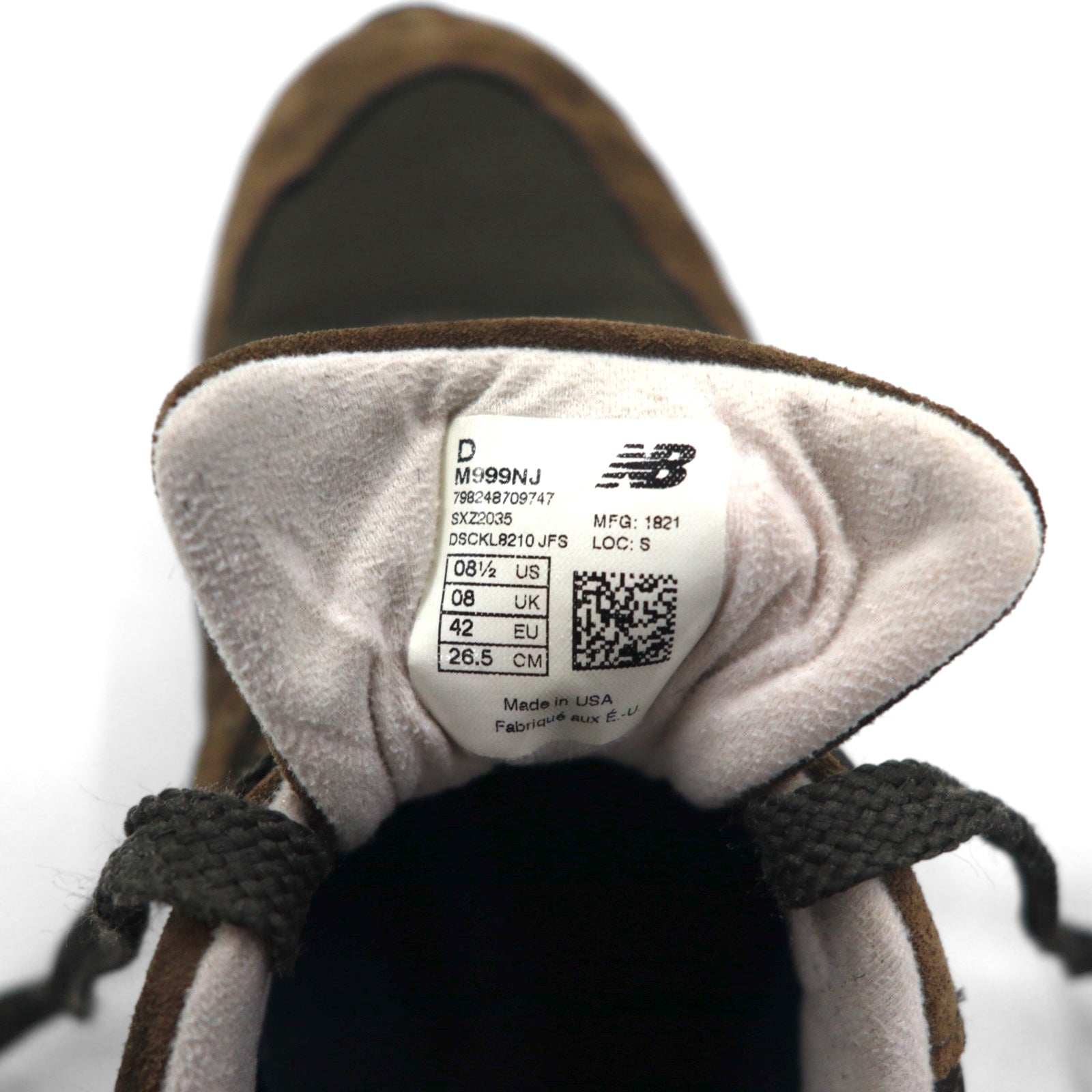new balance Made in USA 999 sneakers 26.5cm brown suede ABZORB mesh M999NJ