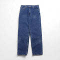 Levi's anni 2000, USA, 550 Baggy Relaxed Fit Tapered Jeans, taglia L, colore indaco, 00550-4891