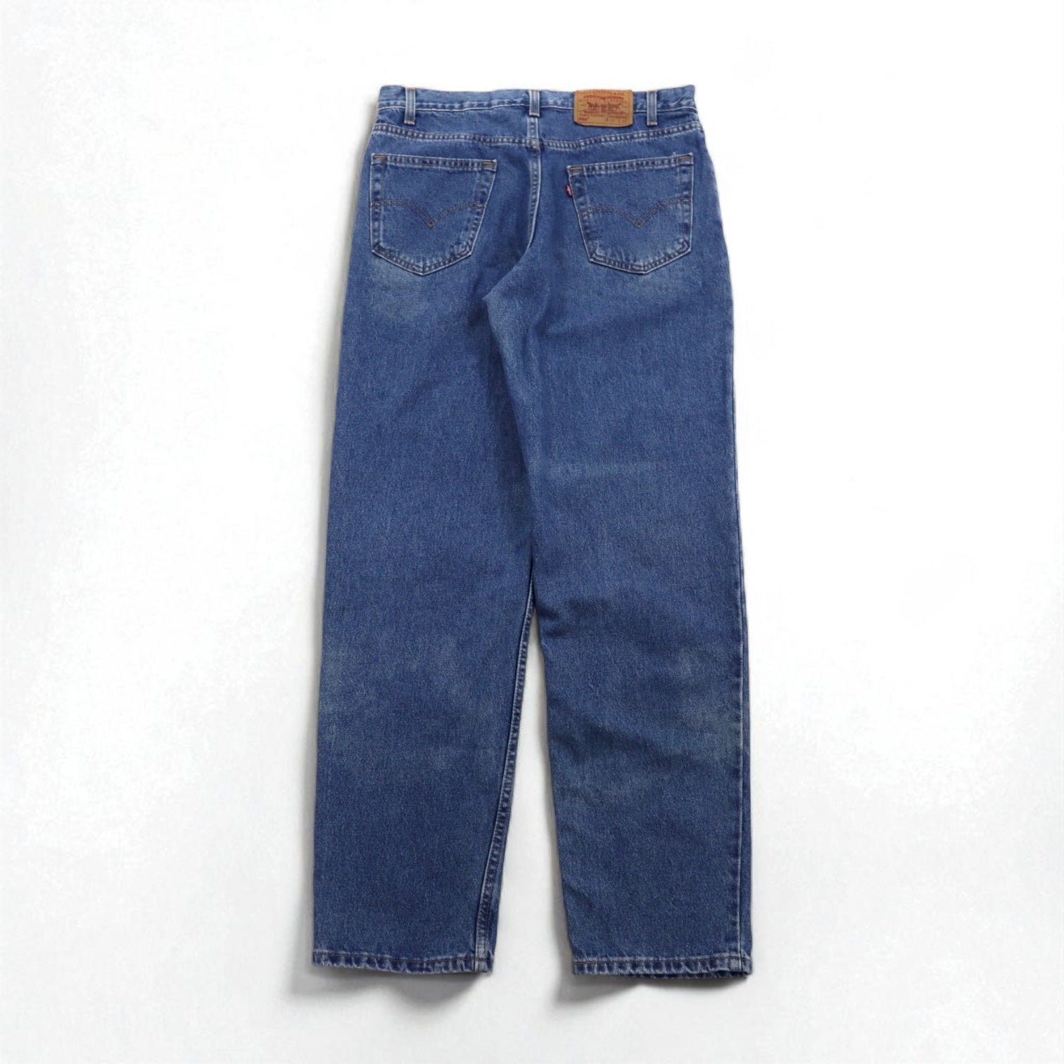 Levi's anni 2000, USA, 550 Baggy Relaxed Fit Tapered Jeans, taglia L, colore indaco, 00550-4891