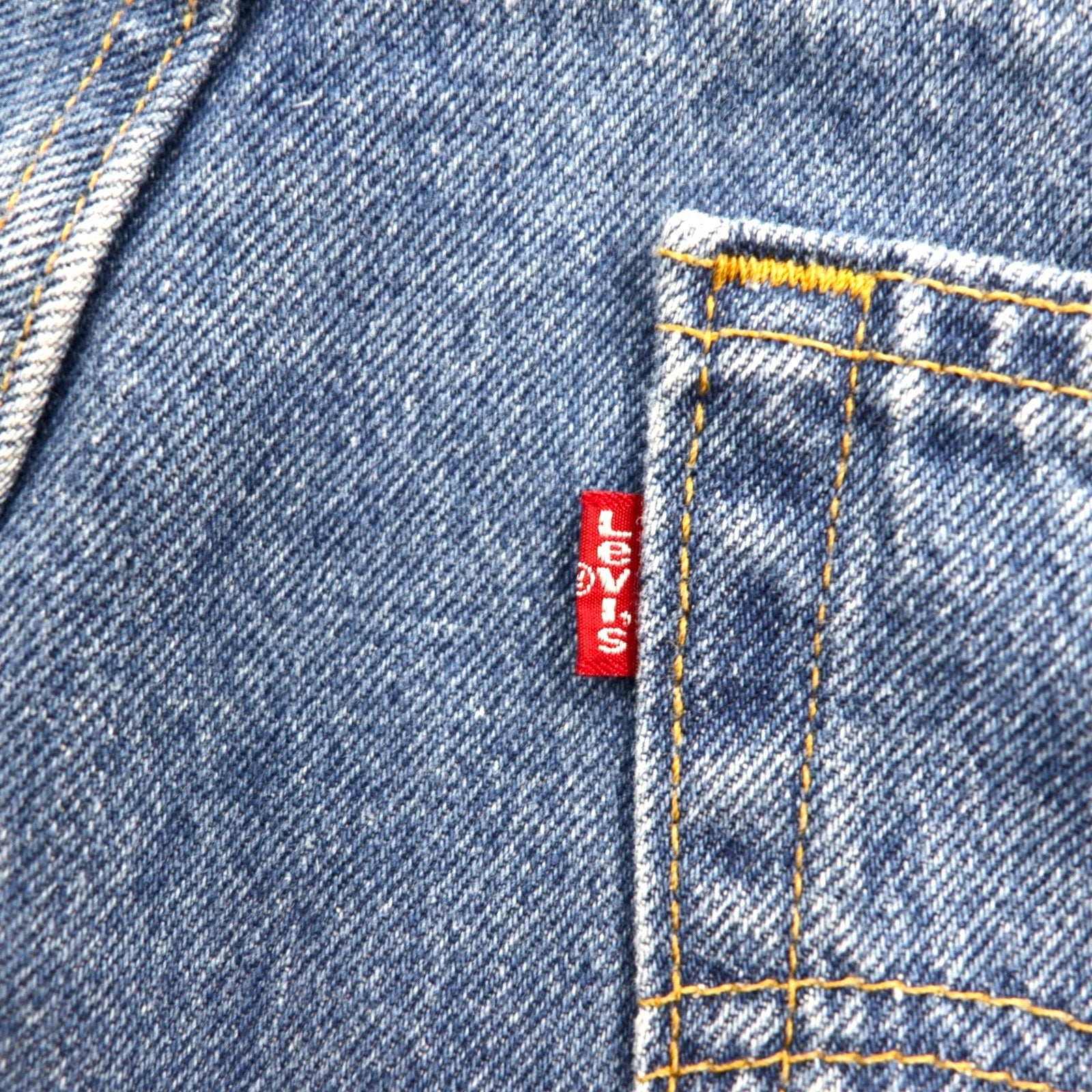 Levi's anni 2000, USA, 550 Baggy Relaxed Fit Tapered Jeans, taglia L, colore indaco, 00550-4891