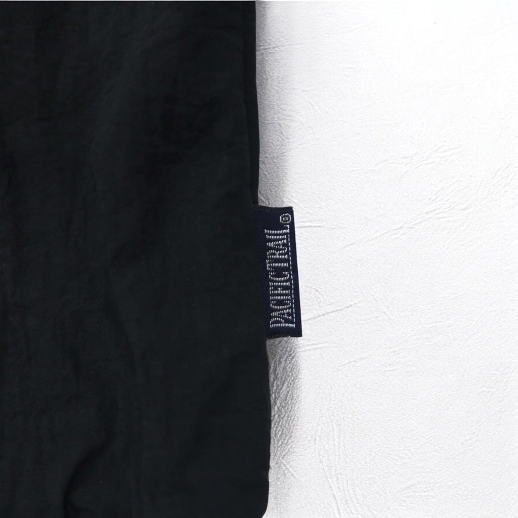PACIFIC TRAIL (LONDON FOG) Shell Parka Anni '90 Taglia L Nero Nylon Coulisse Prodotto in Sri Lanka