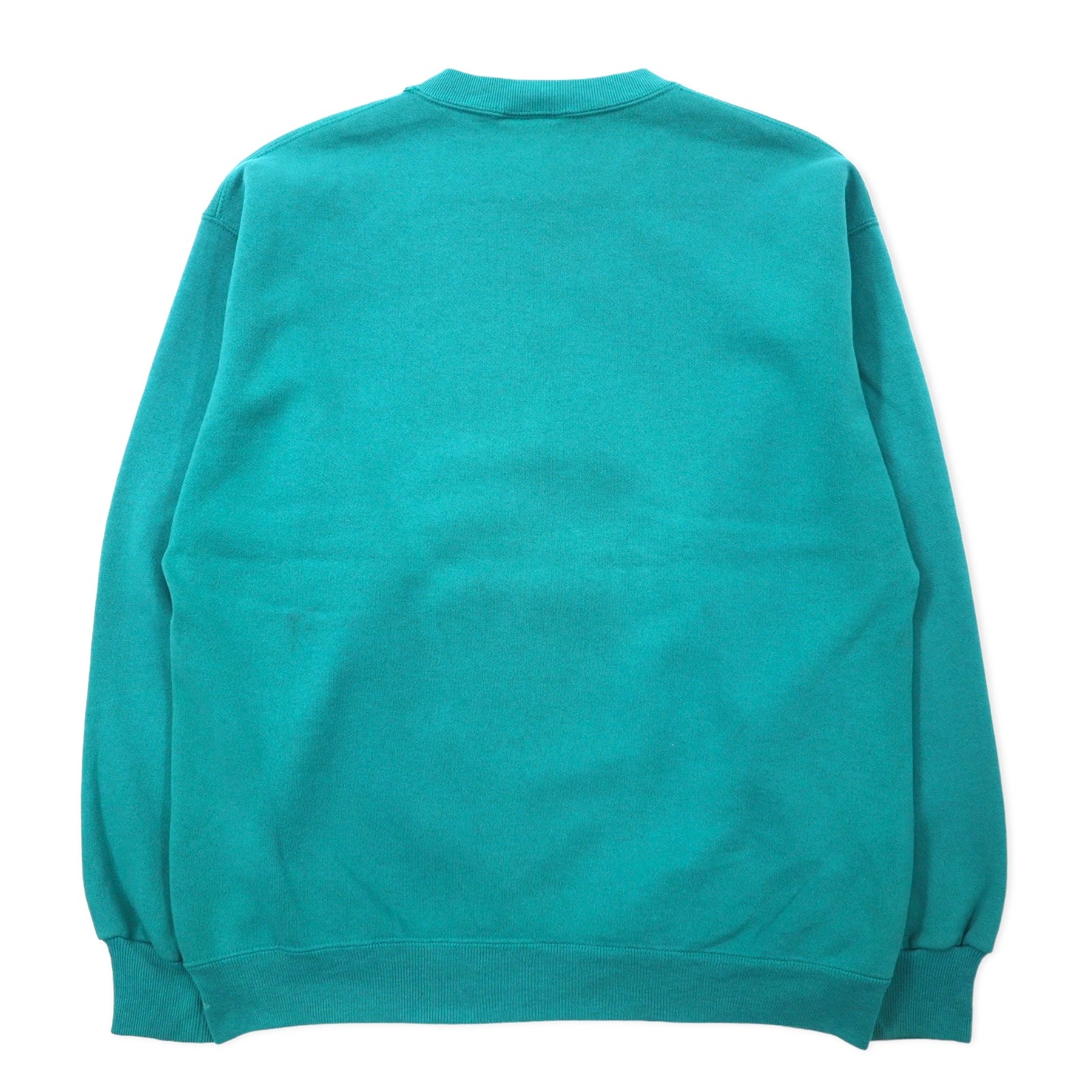 Hanes USA 90s CLASSICS Felpa Stampa College XL Verde Cotone UNIVERSITY OF AUSTRALIA Logo ad arco