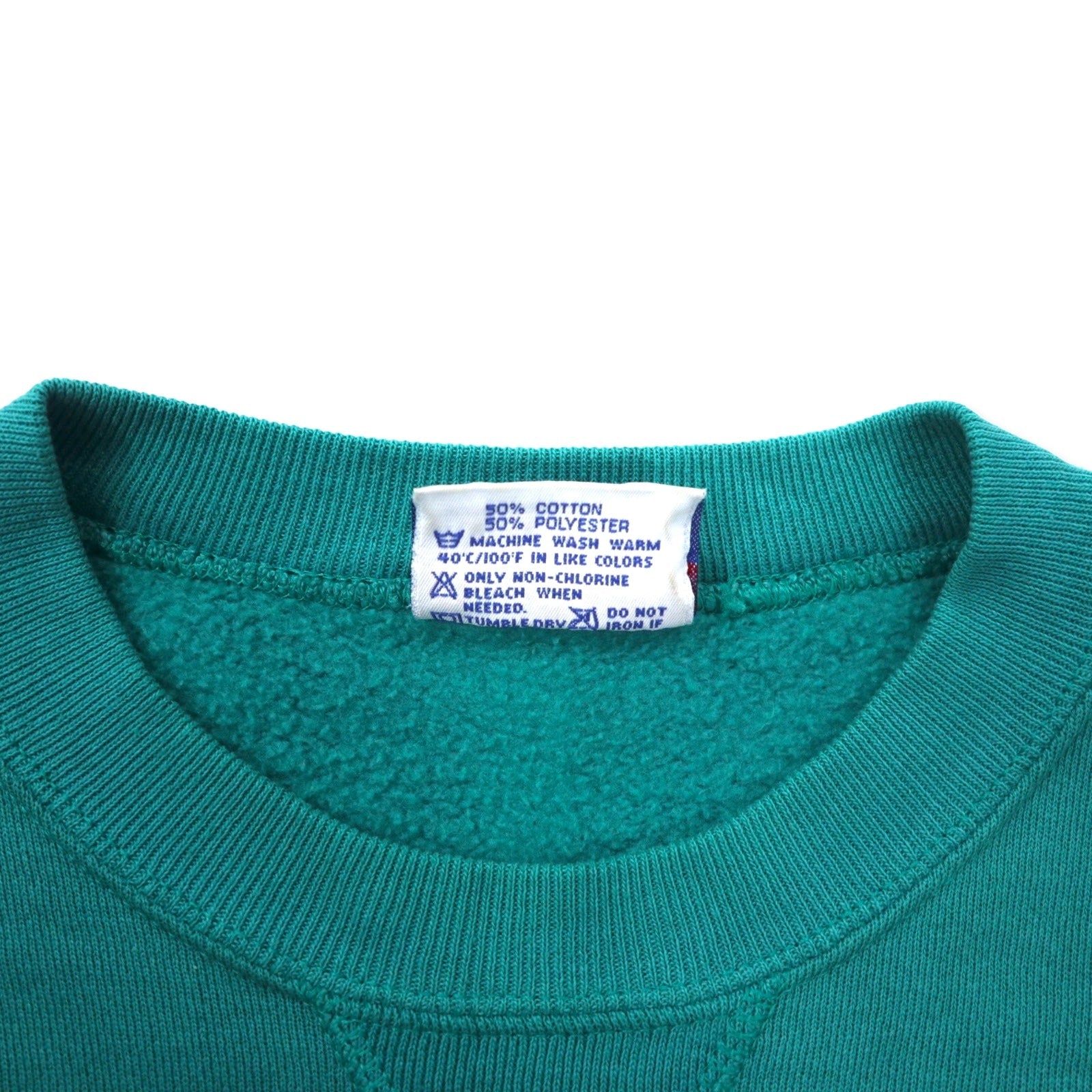 Hanes USA 90s CLASSICS Felpa Stampa College XL Verde Cotone UNIVERSITY OF AUSTRALIA Logo ad arco