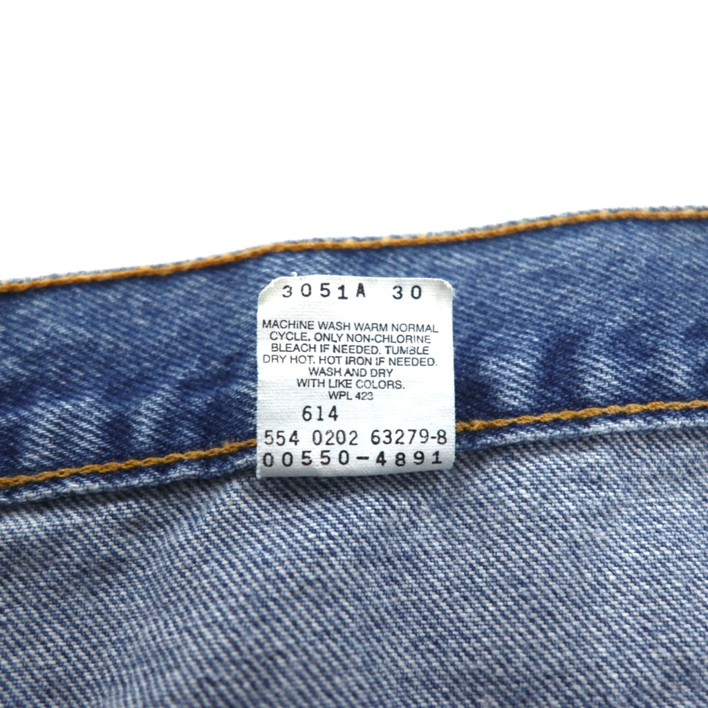 Levi's anni 2000, USA, 550 Baggy Relaxed Fit Tapered Jeans, taglia L, colore indaco, 00550-4891
