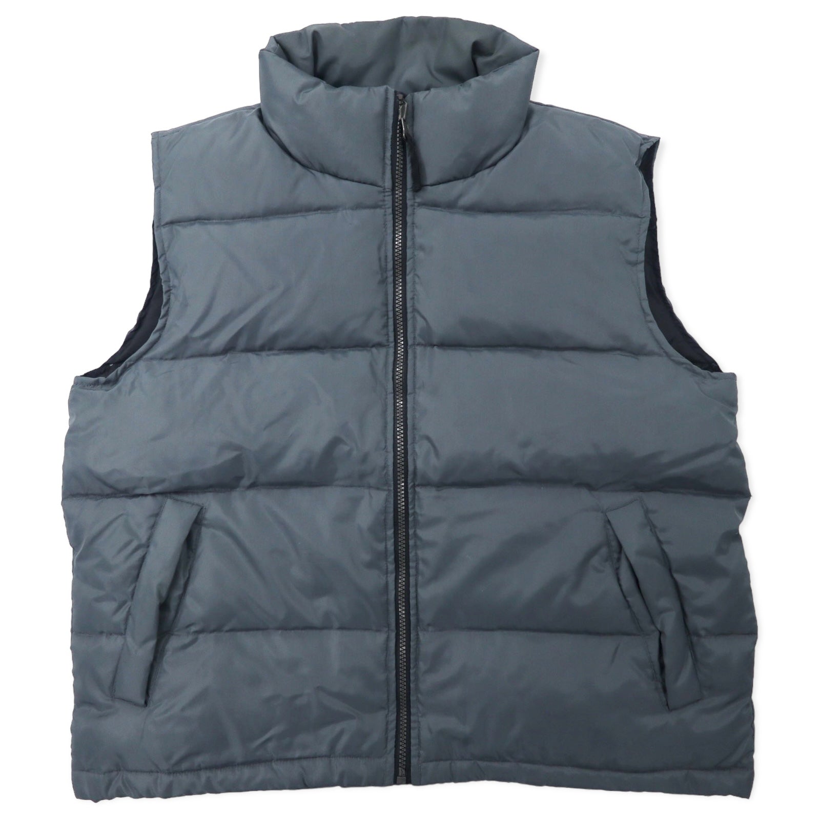 LIVING ISLAND Gilet imbottito con collo a listino L Grigio Poliestere