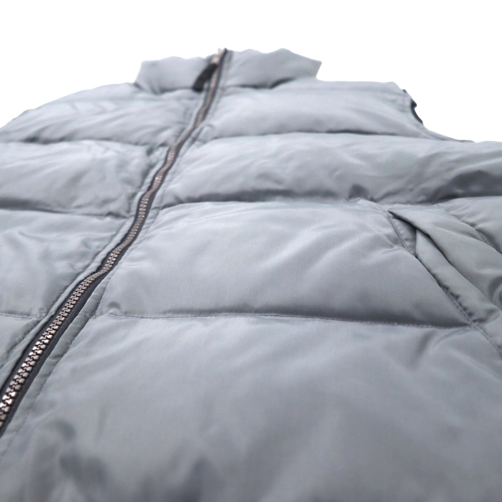 LIVING ISLAND Gilet imbottito con collo a listino L Grigio Poliestere