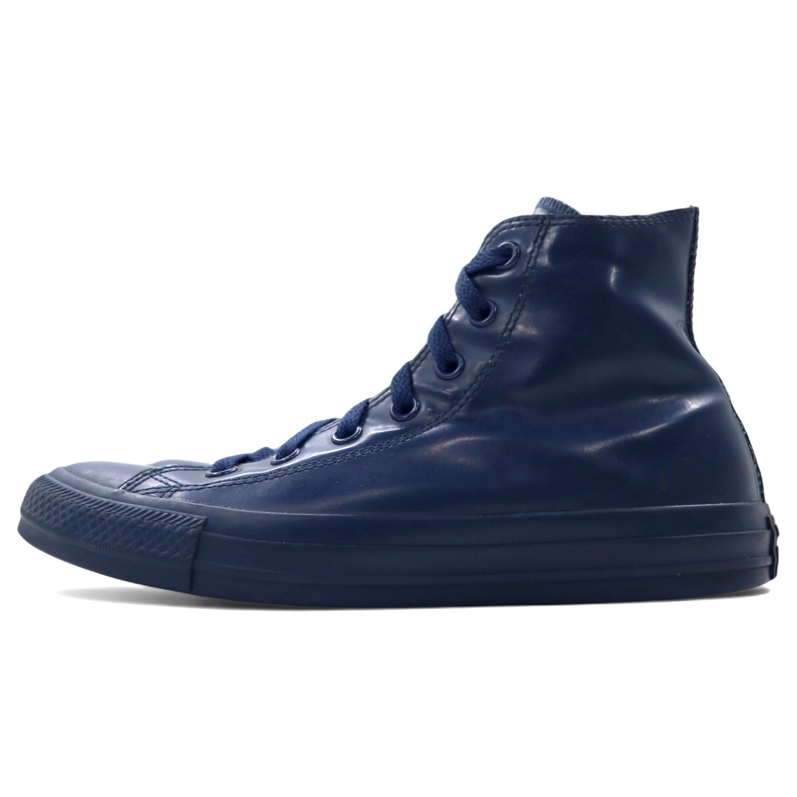 CONVERSE ALL STAR Chuck Taylor All Star Rubber Hi-top Sneakers 24.5cm Navy Chuck Taylor All Star Rubber Hi 144742C