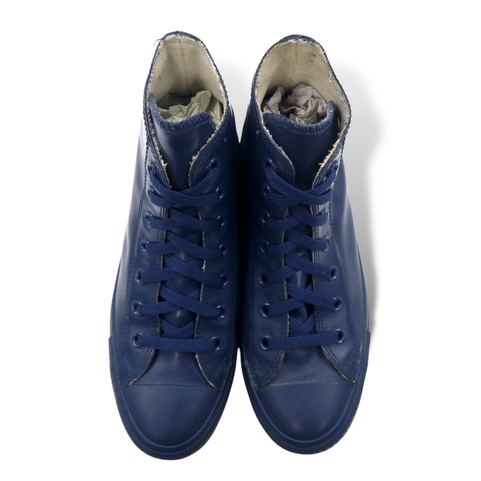 CONVERSE ALL STAR Chuck Taylor All Star Rubber Hi-top Sneakers 24.5cm Navy Chuck Taylor All Star Rubber Hi 144742C