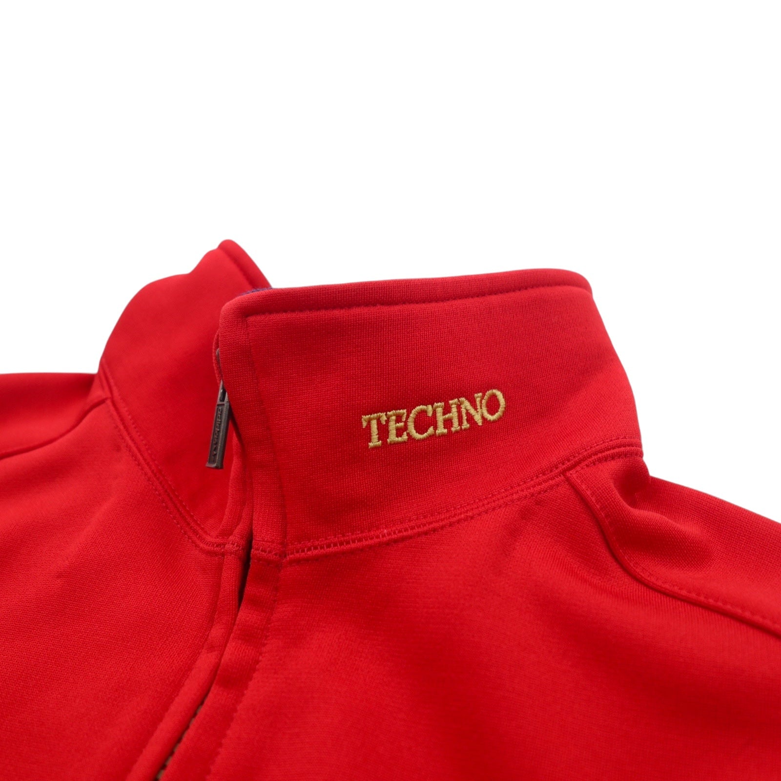 Adidas Descente Anni '80 Tuta sportiva Giacca Tuta XL Rossa Poliestere Logo Trifoglio Ricamato