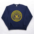 Vintage 90s USA Made US NAVY Sweatshirt SOFFE スウェット XL ネイビー 両面プリント ミリタリー