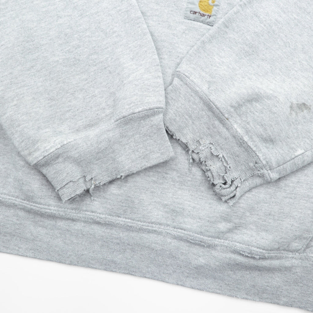 carhartt ミッドウェイト プルオーバー パーカー XL グレー カンガルーポケット ボロ K121