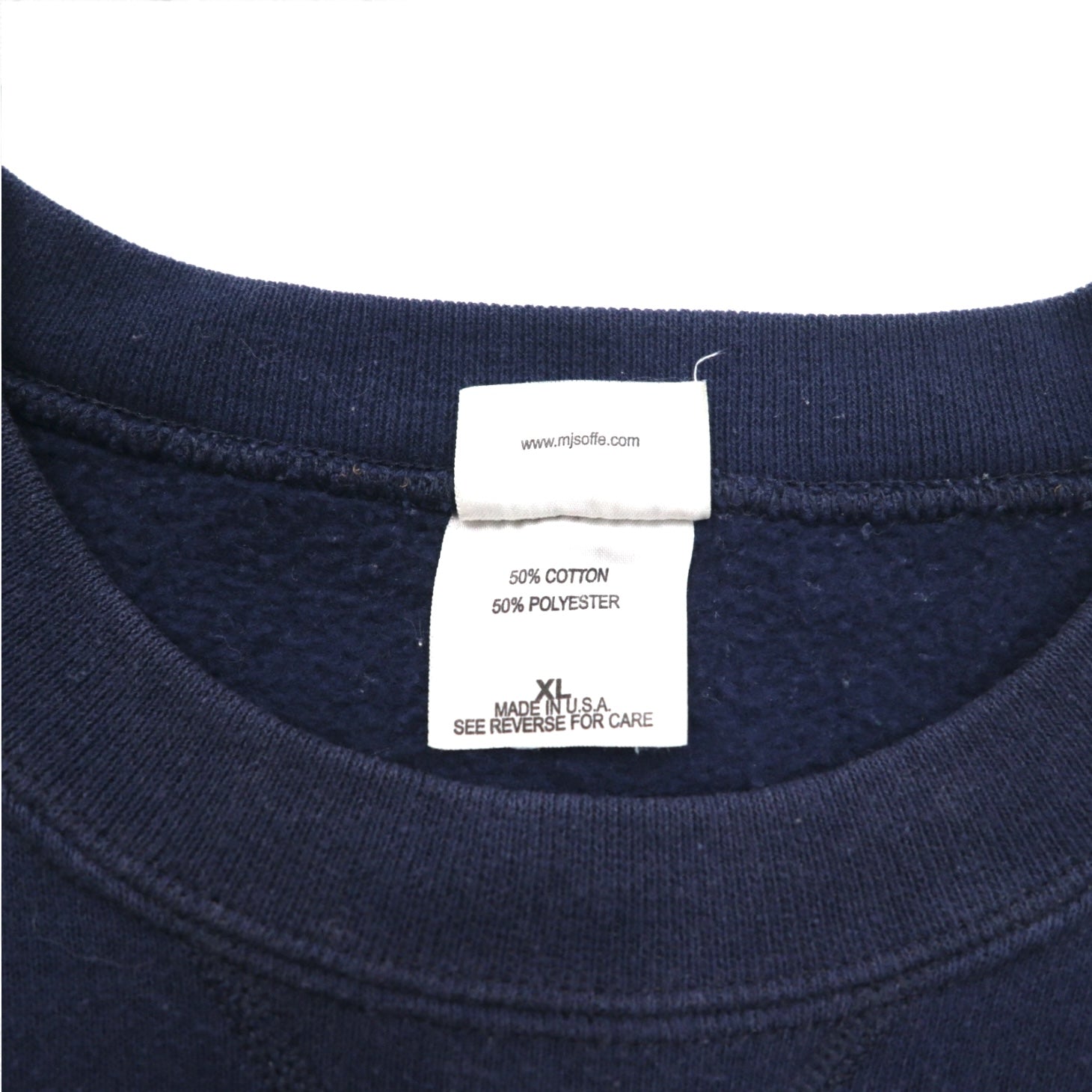 Vintage 90s USA Made US NAVY Sweatshirt SOFFE スウェット XL ネイビー 両面プリント ミリタリー