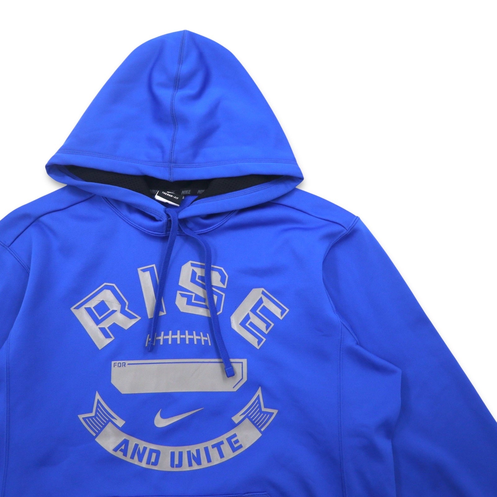 NIKE Therma-FIT Felpa con cappuccio pullover L blu poliestere 607786-494