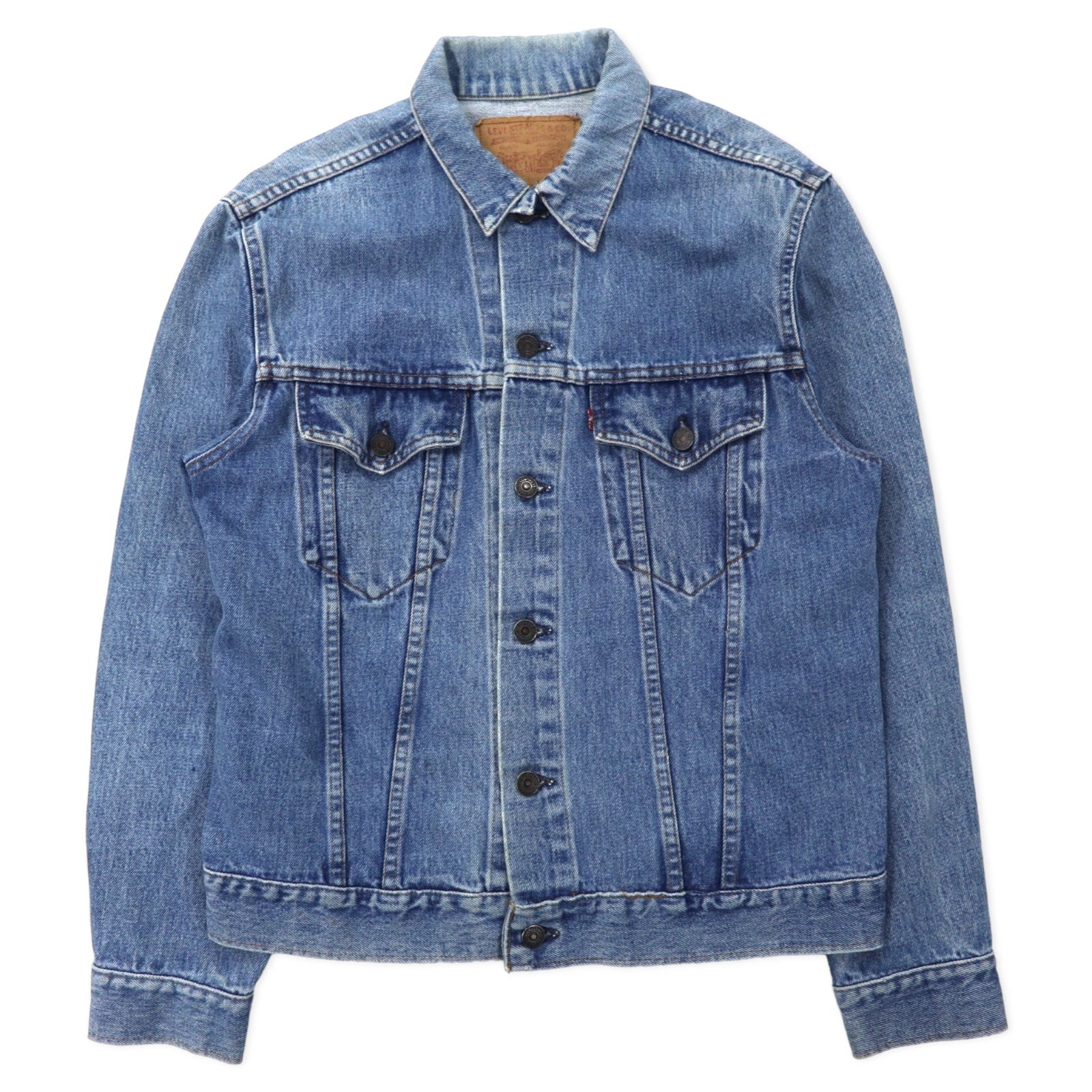 Levi's anni '90, giacca di jeans Euro Levi's, taglia 40, blu, cotone, modello 75505-0511