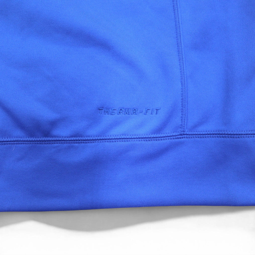NIKE Therma-FIT Felpa con cappuccio pullover L blu poliestere 607786-494