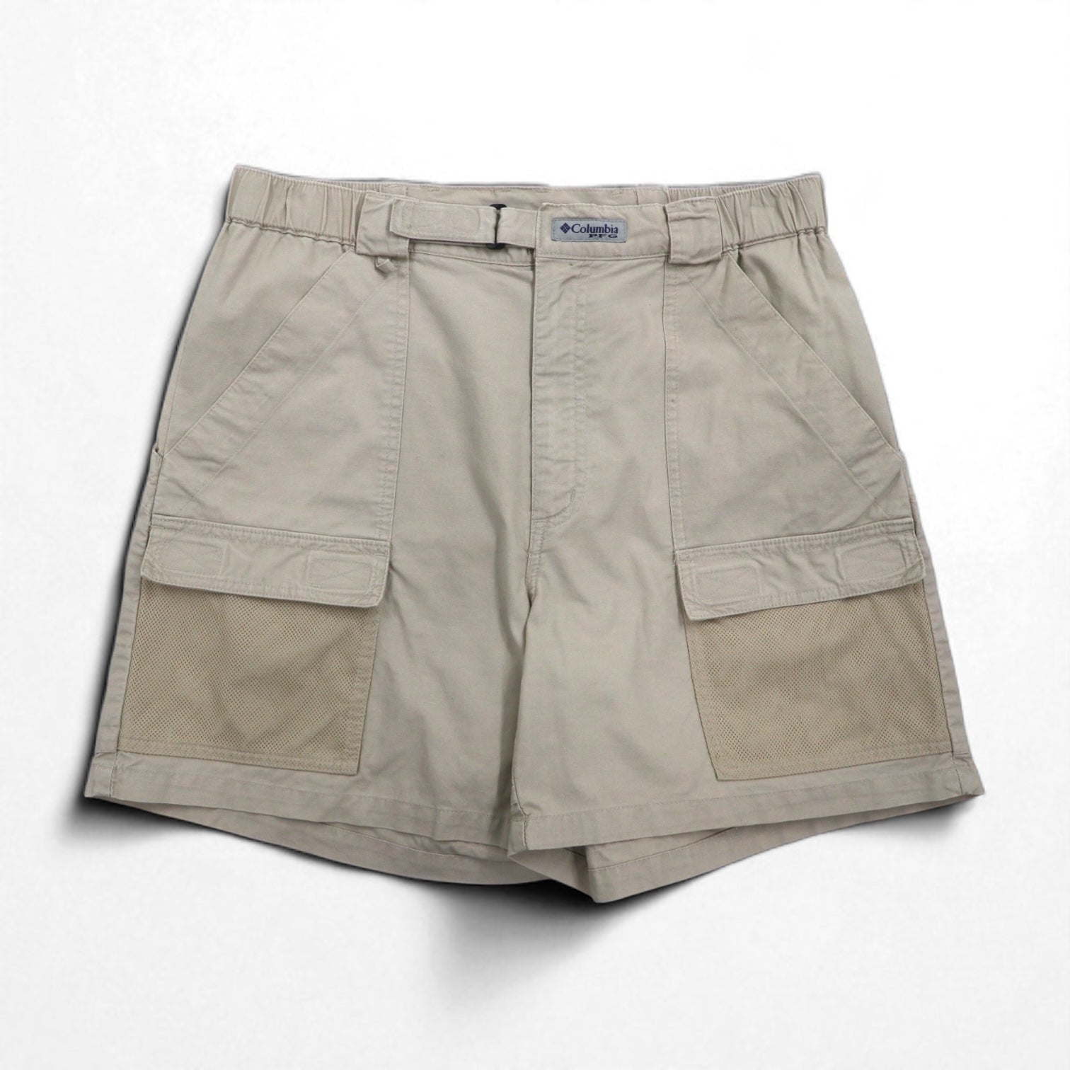 Columbia PFG Pantaloncini da pesca Cargo Bermuda M beige cotone FM4011