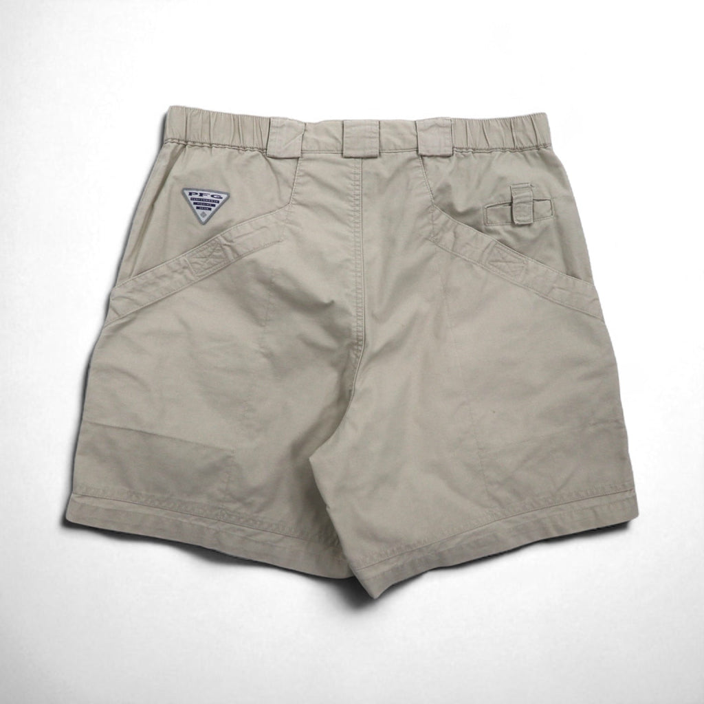 Columbia PFG Pantaloncini da pesca Cargo Bermuda M beige cotone FM4011