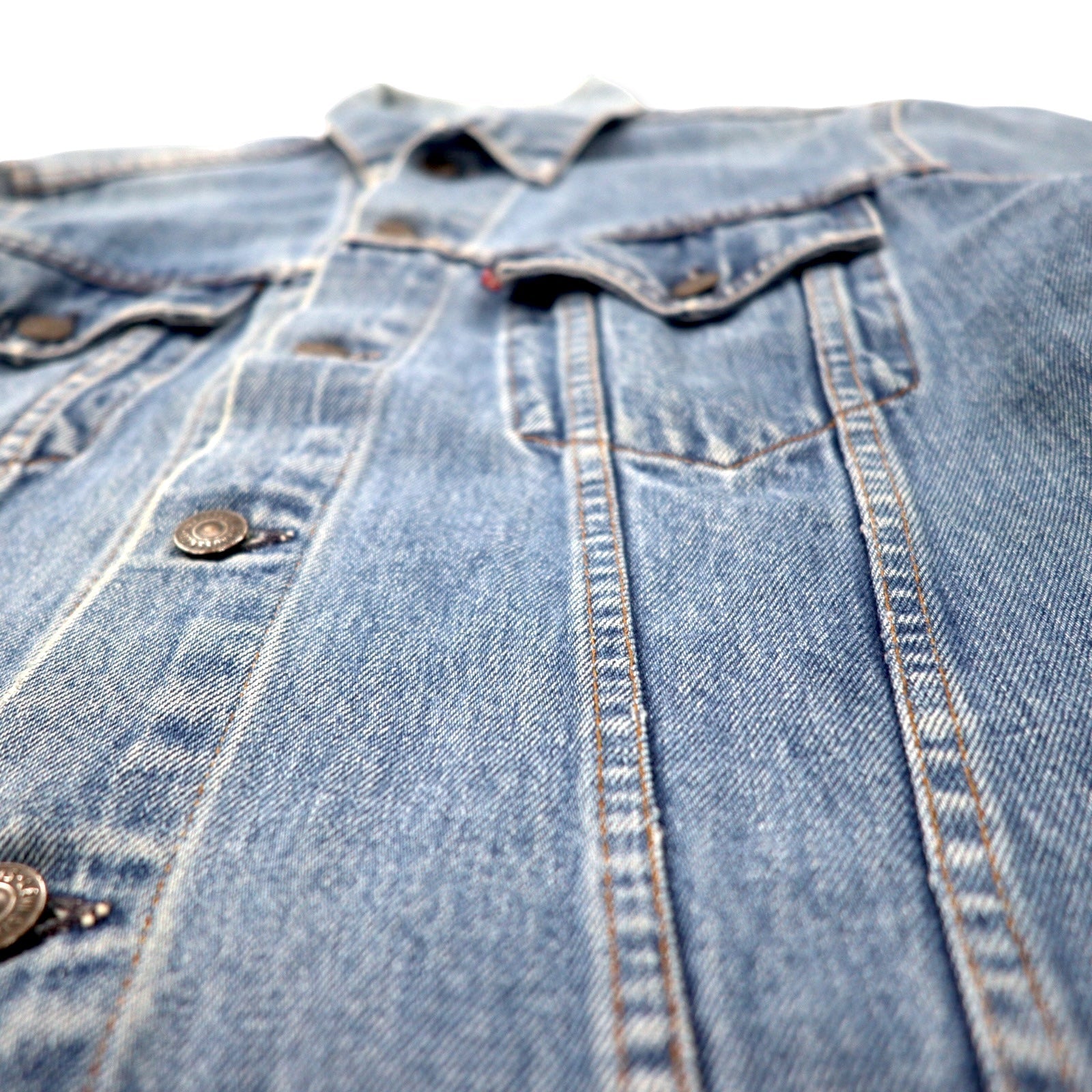 Levi's anni '90, giacca di jeans Euro Levi's, taglia 40, blu, cotone, modello 75505-0511