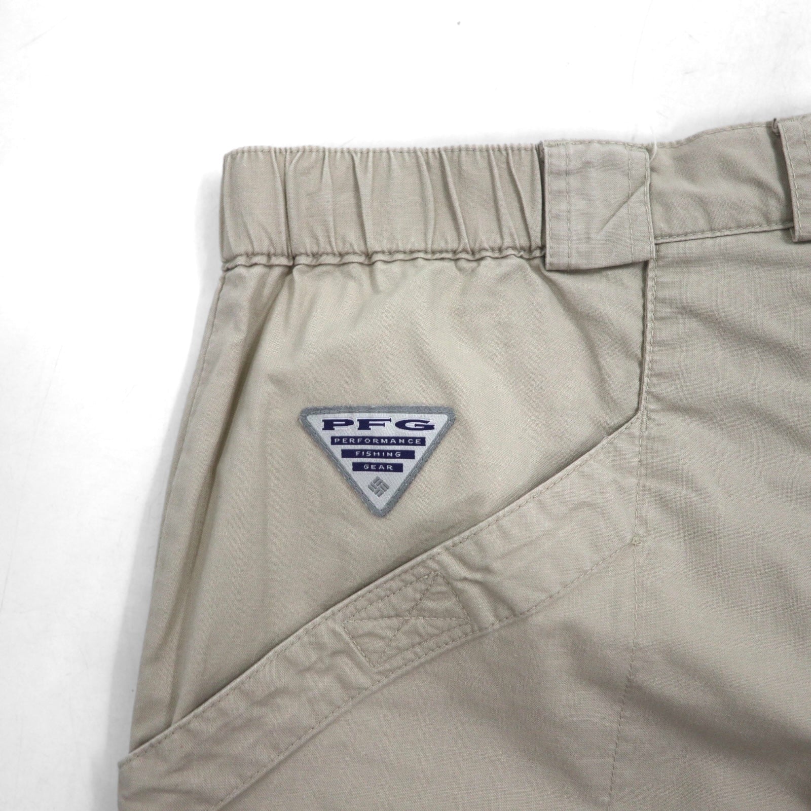 Columbia PFG Pantaloncini da pesca Cargo Bermuda M beige cotone FM4011
